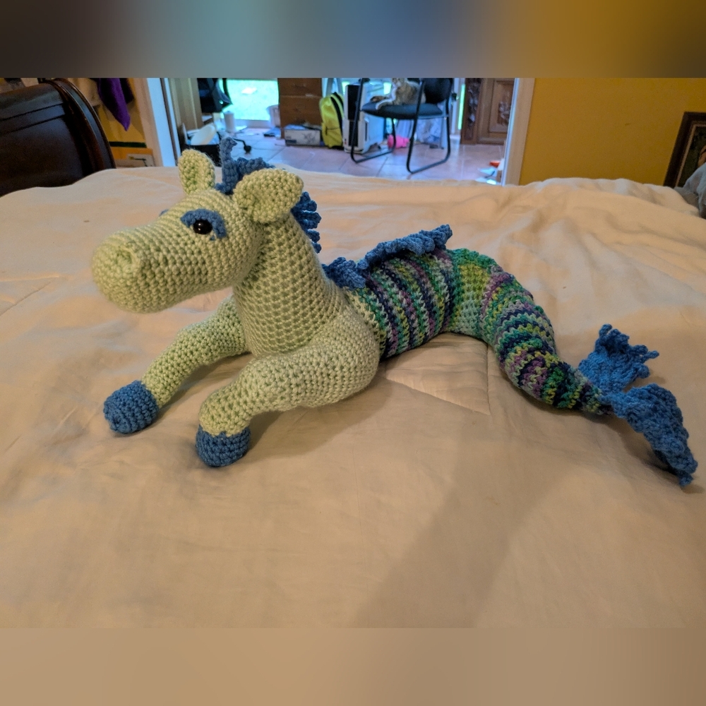 Hand crafted Crochet Kelpie